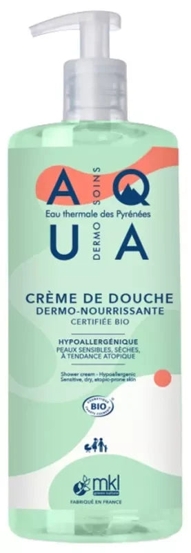 MKL Green Nature Aqua Crème de Douche Nourrissante Peaux Sèches Bio 1 L
