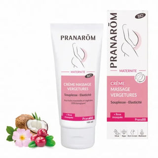 Pranarôm PranaBB Bio Crème Massage Vergetures 100 ml