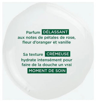 Klorane — Crème Douche au Beurre de Cupuaçu Bio - Lait de Rose — Peau Sèche 200 ml