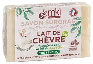 Mkl Green Nature Savon au Lait de Chèvre Bio 100 g Thé Sencha
