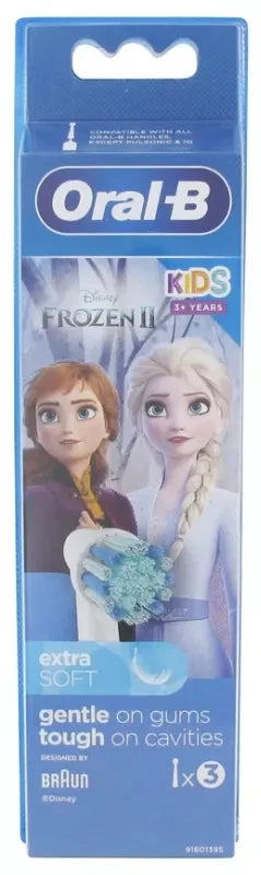 Oral-B Oral-B Brossettes de Rechange Pour Enfant Disney X3 - Modèle : Frozen II