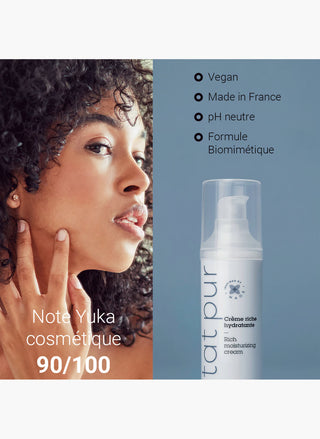 État Pur Crème Hydratante Riche Sans Parfum – 40 ml
