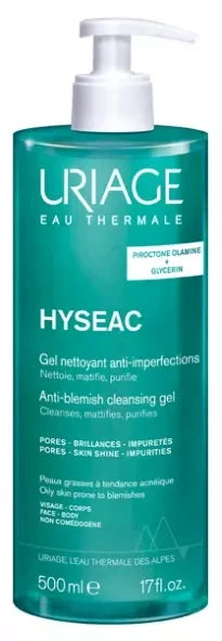 Uriage Hyséac Gel Nettoyant Anti-Imperfections 500 ml