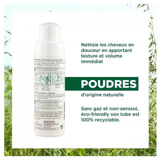 Klorane Avoine Shampoing Sec En Poudre Extra-Doux au Lait d'Avoine - Sans Gaz - Tous Types de Cheveux