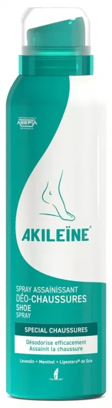 Akileïne Déo-Chaussures Spray Assainissant 150 ml