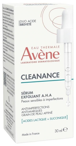 Avène Cleanance Sérum Exfoliant AHA Peaux à Imperfections 30 ml