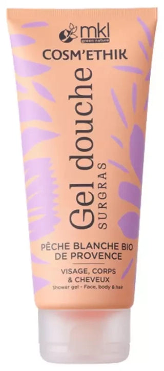MKL Green Nature Cosm'Ethik Gel Douche Pêche Blanche Bio 200 ml