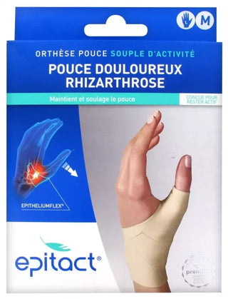 Epitact Orthèse Pouce Souple Gauche - Taille : M