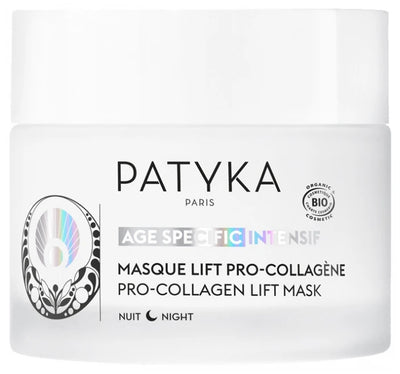 Patyka Age Specific Intensif Masque Lift Pro-Collagène Nuit Bio 50 ml