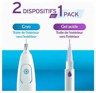 Excilor Traitement des Verrues Duo Power Pieds et Mains
