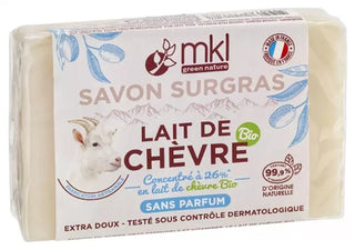 Mkl Green Nature Savon au Lait de Chèvre Bio 100 g Neutre
