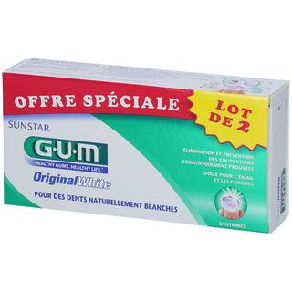 GUM Original white dentifrice