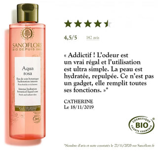 Sanoflore Aqua Rosa Eau de Soin Hydratante Certifiée Bio 200 ml