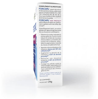 Arkopharma Forcapil Age Protect Cheveux Blancs & Ternes 30 Unités