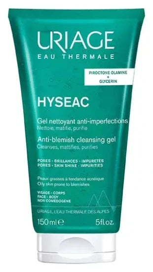 Uriage Hyséac Gel Nettoyant Anti-Imperfections Nettoie Purifie 150 ml
