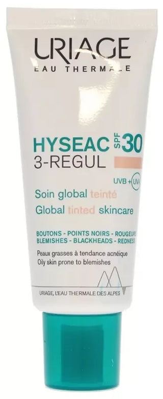 Uriage Hyséac 3-Régul Soin Global Teinté Spf30 40 ml