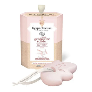 Respectueuse Mon gel douche solide Nutritif bio Parfum Karité 75g