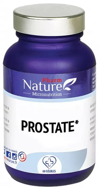 Pharm Nature Prostate Courge Épilobe 60 Gélules