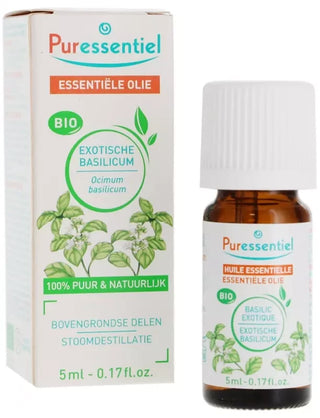 Puressentiel Huile Essentielle Basilic Parties Aériennes Bio 5 ml