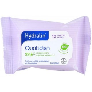 Hydralin Protection Quotidienne Lingettes Intimes x 10