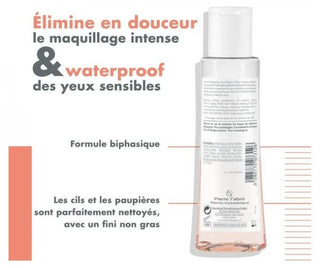 Avène Eau Thermale - Les Essentiels - Démaquillant Yeux Intense Waterproof - Yeux Sensibles et Porteurs de Lentilles 125 ml