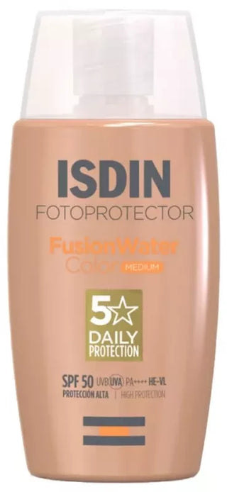 Isdin Fotoprotector Fusion Water Color Spf50 - Teinte : Médium