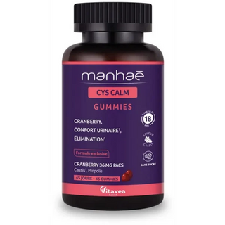 Manhaé Cys Calm Gummies x 45