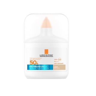 La Roche-Posay Anthelios uvair serum sunsceen SPF50+ finit naturel et léger parapharmacie paraplus