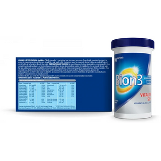 Bion 3 Vitalité 50 + Comprimés