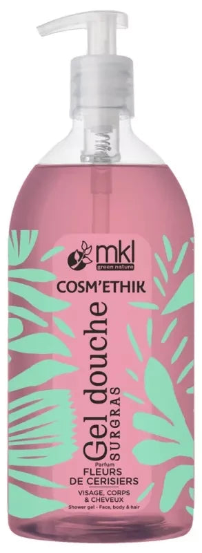 Mkl Green Nature Ethik Gel Douche Awara du Brésil 1 Litre