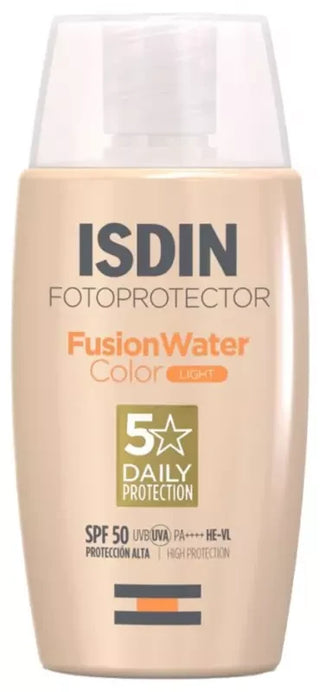 Isdin Fotoprotector Fusion Water Color Spf50 - Teinte : Light