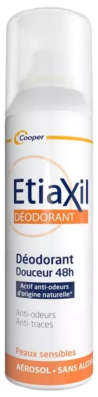 Etiaxil Déodorant Douceur 48H Sans Aluminium Aérosol 150 ml