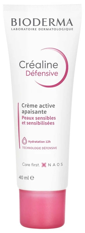 Bioderma Créaline Defensive Crème Apaisante Visage 40 ml