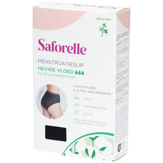 Saforelle Culotte pour les Règles Flux Abondant Taille 34-36