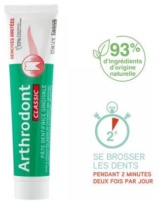 Arthrodont Classic Dentifrice Gencives Sensibles 75 ml