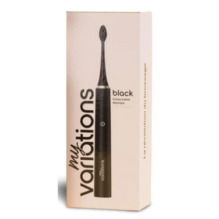 MYVARIATIONS Brosse à Dents Électrique - Black