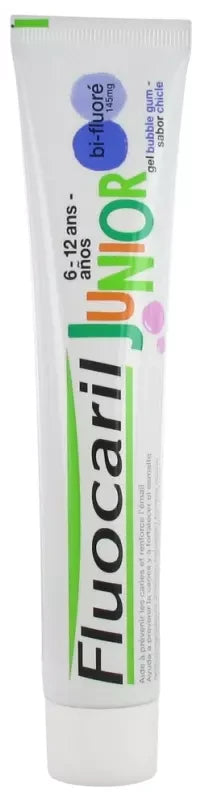 Fluocaril Junior Bubble Gum Dentifrice 75 ml - Parfum : Gel Bubble