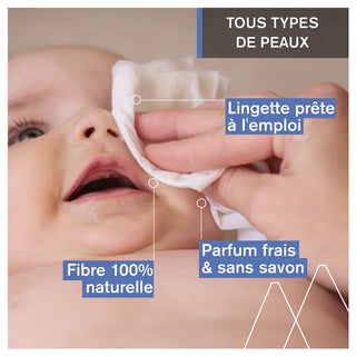 Uriage 1Ères Lingettes d'Eau Nettoyante X70