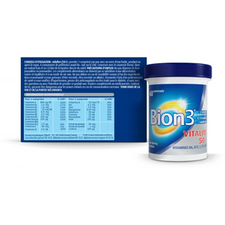 Bion 3 Vitalité 50 + Comprimés