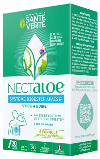 Santé Verte Nectaloe Sticks 20U