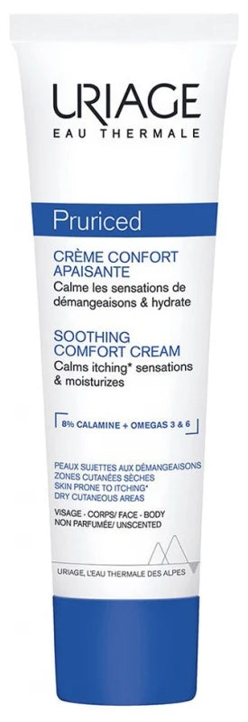 Uriage Pruriced Crème Confort Apaisante Démangeaisons 100 ml