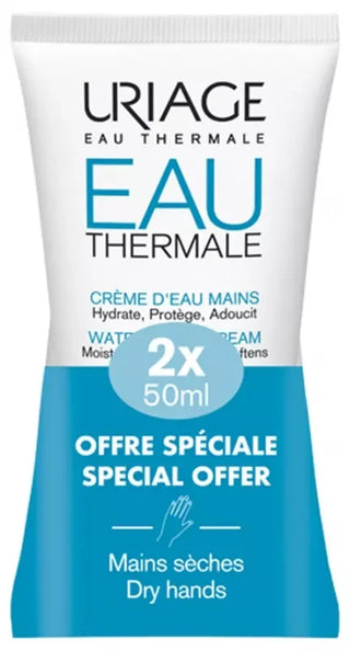 Uriage Crème d'Eau Mains Lot de 2 x 50 ml