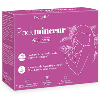 Naturfit Pack Minceur Post Natal 90 gélules