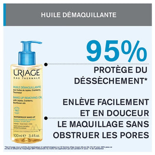 Uriage Huile Démaquillante Peaux Normales à Sèches 100 ml