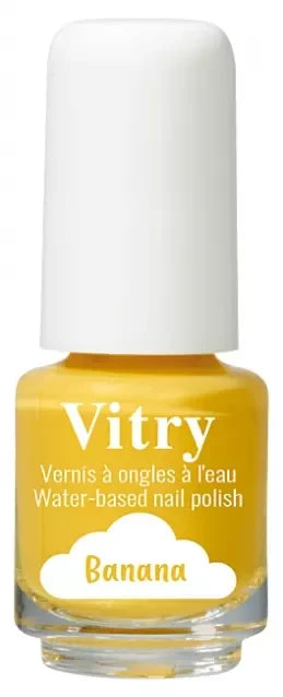 Vitry Vernis à Ongles à l'Eau Mini 4 ml - Couleur : Banana