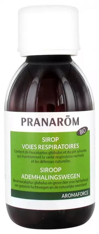 Pranarôm Aromaforce Sirop Voies Respiratoires Aux Huiles Essentielles Biologiques 150 ml