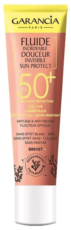 Garancia Solaire Fluide Incroyable Douceur Invisible Spf50+ - 40 ml