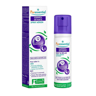 Puressentiel Spray aérien sommeil détente aux 12 huiles essentielles