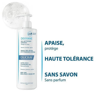 Ducray Dexyane Gel Nettoyant Surgras 400 ml