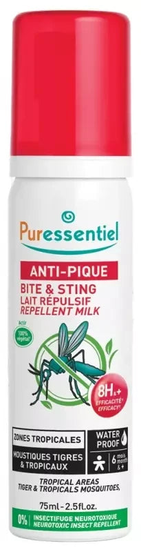 Puressentiel Lait Répulsif Zones Tropicales Waterproof - 75 ml